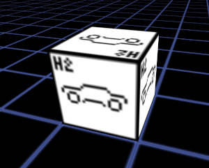 Blackvoxel, the car