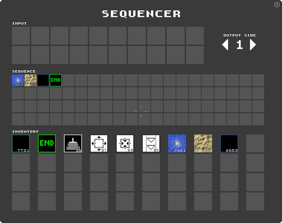 Blackvoxel Runway Factory Sequencer