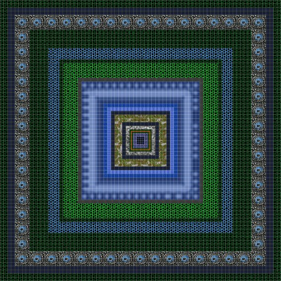 Blackvoxel Universe Zone Map