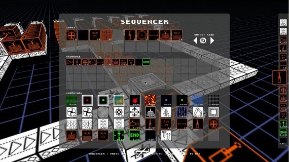 Blackvoxel Sequencer